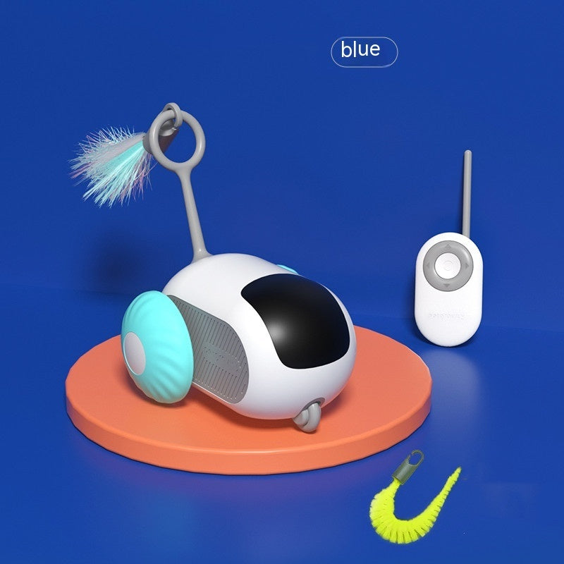 Remote Control Interactive Cat Car Toy USB Charging Chasing