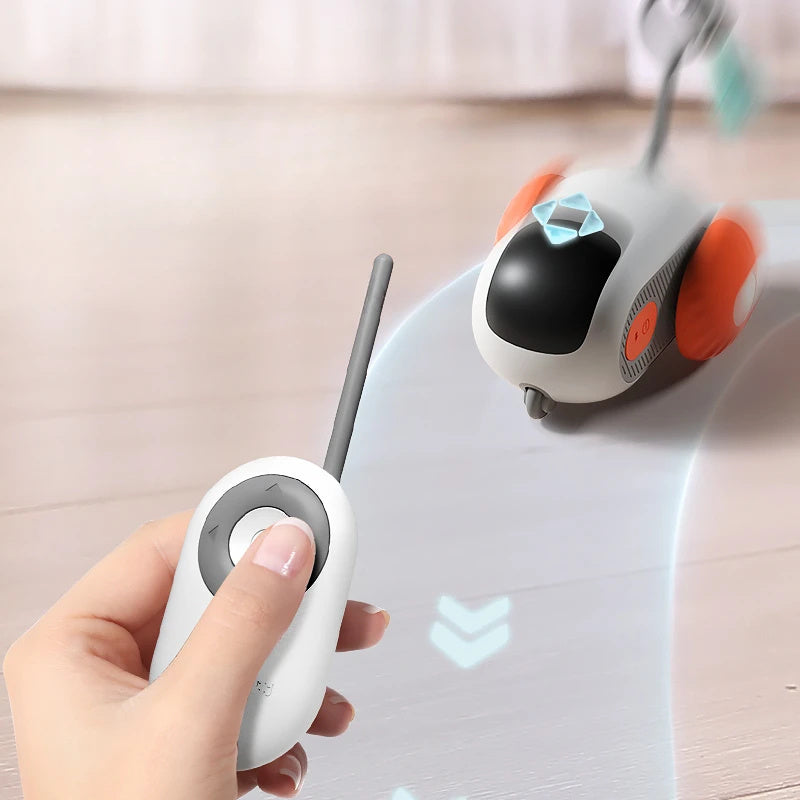 Remote Control Interactive Cat Car Toy USB Charging Chasing