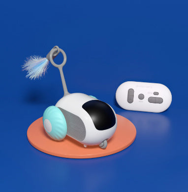 Remote Control Interactive Cat Car Toy USB Charging Chasing